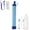 1PCS, variant on Portable Survival Water Filter for Emergency Preparedness, Hiking Camping Family Outing Gear Supply, 2PCS Set