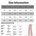 thumbnail image 3 of Tanming Barrel Sweatpants Plus Size Cargo Pants for Women Womens Wide Leg Pants Straight Leg Scrub Pants for Women Stretchy Work Pants Cargo Scrub Pants for Women, 3 of 7