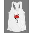 thumbnail image 3 of Romantic Couple Under Umbrella Tank Women -Image by Shutterstock, Female x-Small, 3 of 4