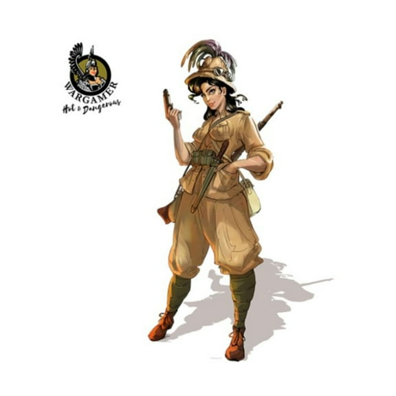 Wargamer Game Studio Gina the Bersalgiere (28mm) New