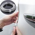 thumbnail image 5 of 5M SILVER Pack Universal Car Door Edge Guards Trim Styling Moulding Protection strip Scratch Protector For Car Vehicle, 5 of 5