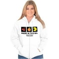 thumbnail image 3 of PACMAN Made in the 80s Vintage Zip Up Hoodie Men's Women's Brisco Brands S, 3 of 6