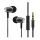 thumbnail image 1 of Auriculares intrauditivos con cancelación de ruido con cable Graves pesados con micrófono Ormromra HMKY123, 1 of 8