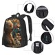 thumbnail image 2 of Balery Sunshine Butterfly Flower Bear Mochila para hombre y mujer - Tela Oxford 600D resistente - Gran capacidad, resistente al agua, ideal para la escuela, viajes y senderismo, 2 of 6