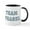White/Black Inside, variant on CafePress - Team Weasel Mug - 11 oz Ceramic Mug - Novelty Coffee Tea Cup