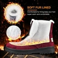 thumbnail image 3 of Winter Snow Boots for Women Comfortable Outdoor Anti-Slip Ankle Boots, 3 of 7