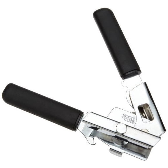 Good Cook Classic Soft Grip Can Opener, Black, 1 Ct, 3 Pack