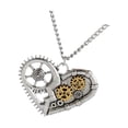 thumbnail image 4 of Cadena de Steampunk con Colgante de Engranajes para Hombres Y Mujeres, 4 of 5