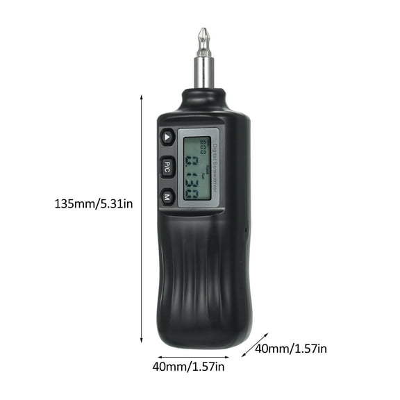Digital Digital Torque Screwdriver 1/4'' Drive Screwdriver Torque Wrench Electrician Torque Screwdriver With LCD 1.6-8N.m Torque Range Adjustable Screwdriver Torque With Bits
