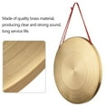 thumbnail image 4 of Instrumento de Gong, Instrumento de Percusio de Platillos de Latón de Gong de Mano de Latón, Decoración China de Gong de Ceremonia de Aperta, 4 of 7