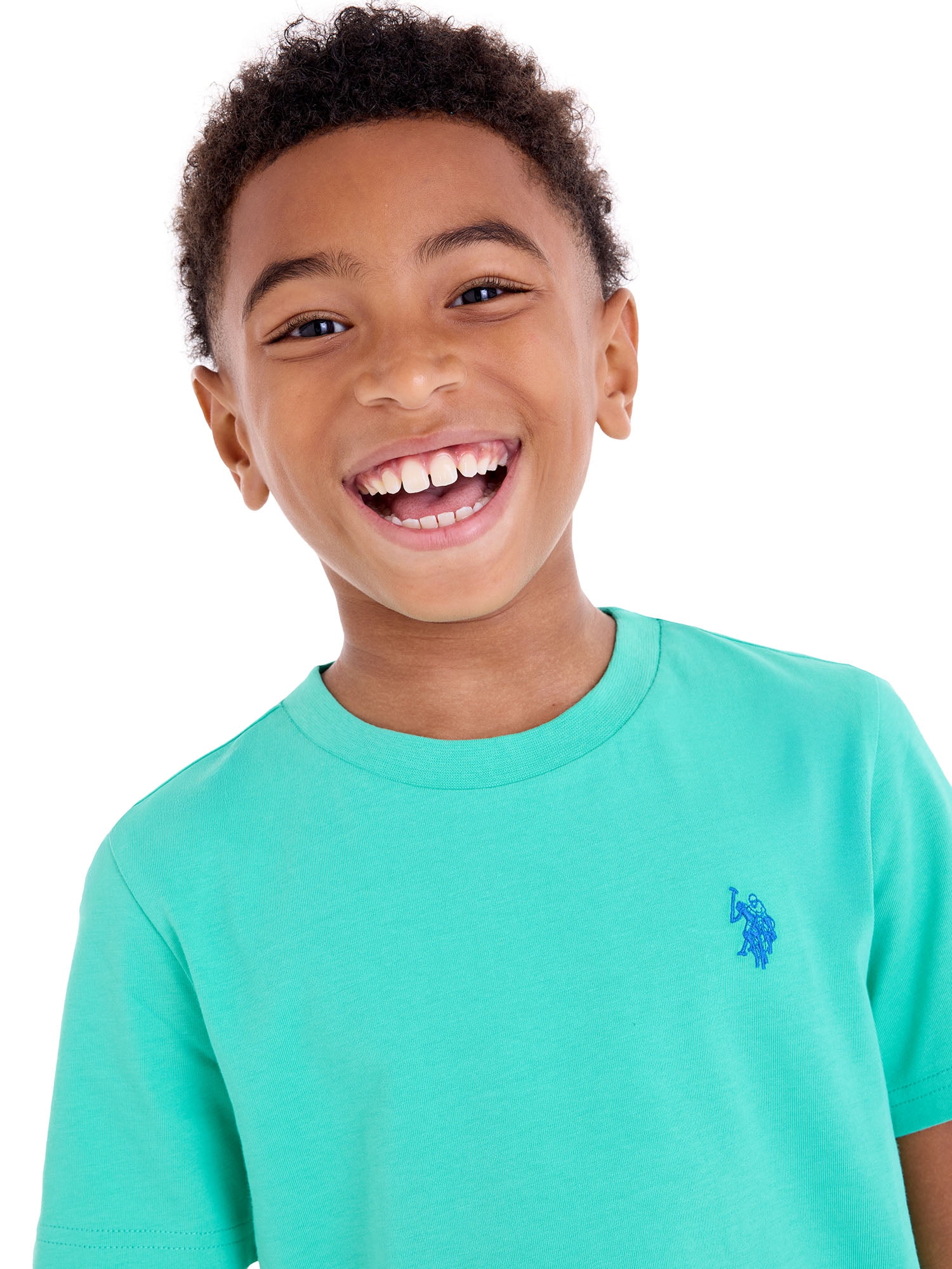 U.S. Polo Assn. Boys Crewneck T-shirt, Sizes 4-18