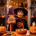 thumbnail image 4 of 10Pcs Halloween Treat Bags for Kids, Drawstring Candy Bags Goodie Bags, Exchange Classroom Gift bag for Halloween Party Favors Decorations Supplies, 4 of 8