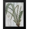 thumbnail image 2 of Studio W 12x14 Black Modern Framed Museum Art Print Titled - Rustic Greenery IV, 2 of 5