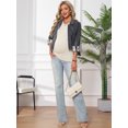 thumbnail image 3 of DARING DIVA Women's Maternity Stretchy Knit Short Sleeve Sweater S White, 3 of 8