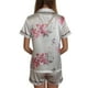 thumbnail image 3 of HITIME Pijama de Satín para Mujer Talla M, Conjunto de Short y Playera de Verano, Tela de Lujo Suave y Transpirable, Ideal para Dormir o Lounge, 3 of 10