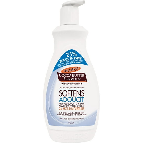 Palmer’s Cocoa Butter Formula Daily Skin Therapy Body Lotion 24 Hour Moisturization with 25% bonus