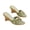green, variant on Women High Heel Sandals Elegant Dressy Vacation Party Summer Shoes