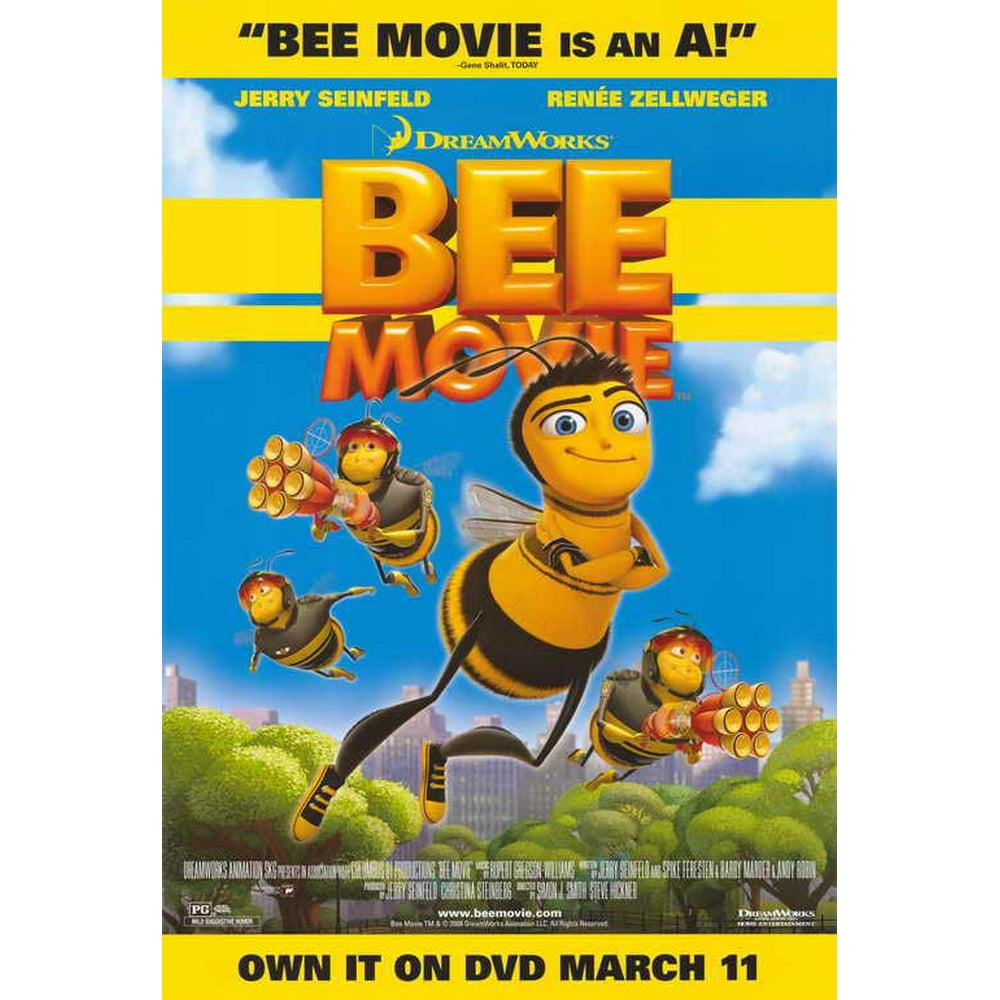 Bee Movie - movie POSTER (Style D) (27