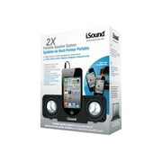 i.Sound 2X Portable - Speakers - for portable use - 3 Watt (total) - black