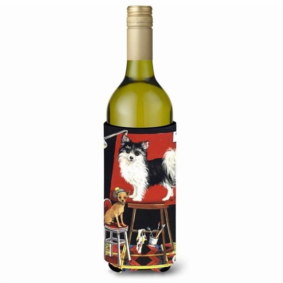 Carolines Treasures PPP3072LITERK 24 oz Chihuahua Think Big Wine Bottle Hugger