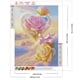 thumbnail image 2 of Pintura de diamante 5D DIY, taladro redondo completo, decoración de flores de cristal de amor de playa, 30x40cm, 2 of 9