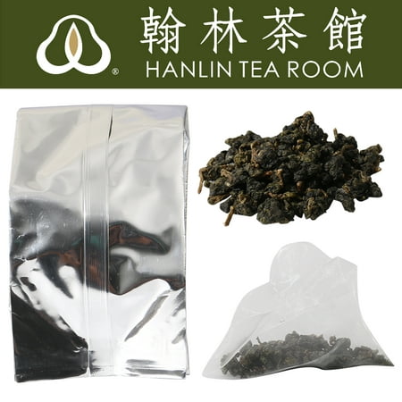 Hanlin High Mountain Organic Green Oolong Tea Loose Leaf From Taiwan Ali Shan 30g 1.06oz Osmanthus Sweet-Scented