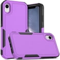 thumbnail image 1 of [PST] Étui Rigide pour iPhone XR, Double Couche Armure en Caoutchouc Étui Rigide, 1 of 5