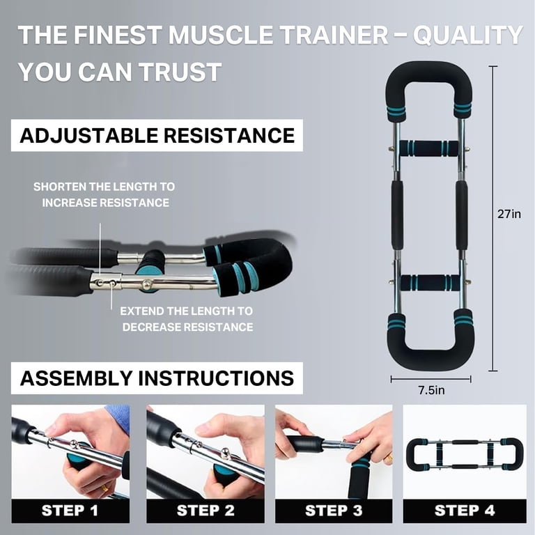 CHICCLO Twister Arm Trainer, Chest Workout Equipment, Chest Clip