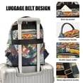 thumbnail image 3 of FORMRS Mini Backpack Purse for Women Quilted Travel Daypack Casual Shoulder Bag, Colorful Goldfish, 3 of 7