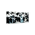 thumbnail image 2 of Blue Palomino 'Butterfly Paradise I' Canvas Art, 2 of 3