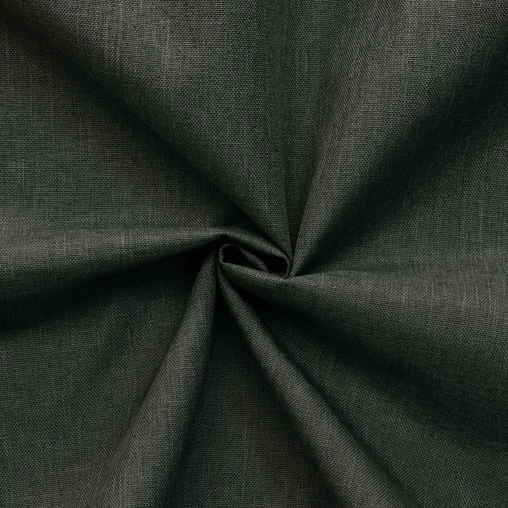 Thermaplus Edison Grommet Premium Quality Blackout Curtains Panel for Bedroom 52" x 108" Charcoal