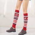 thumbnail image 2 of Milue Winter Leg Warmers Loose Legs Warmer Knitted Socks Boot Cuffs Gaiters Winter Sock for Women Girls, 2 of 21