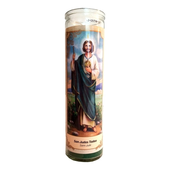 Saint Jude (San Judas Tadeo) Devotional Green Candle