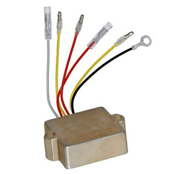 Voltage Regulator 16 or 40 amp Mercury 40-225hp 1990 & Up SportJet 175-210 Pro # 5279 Cross Ref #: 815279T, 830179A3 18-17300, 18-5743,