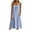 Light Blue, variant on Atogsazn Women's Summer Linen Midi Dress Casual Button Sleeveless Flowy Dresses with Pocket A-Line Sundress Hot Pink L Fashion