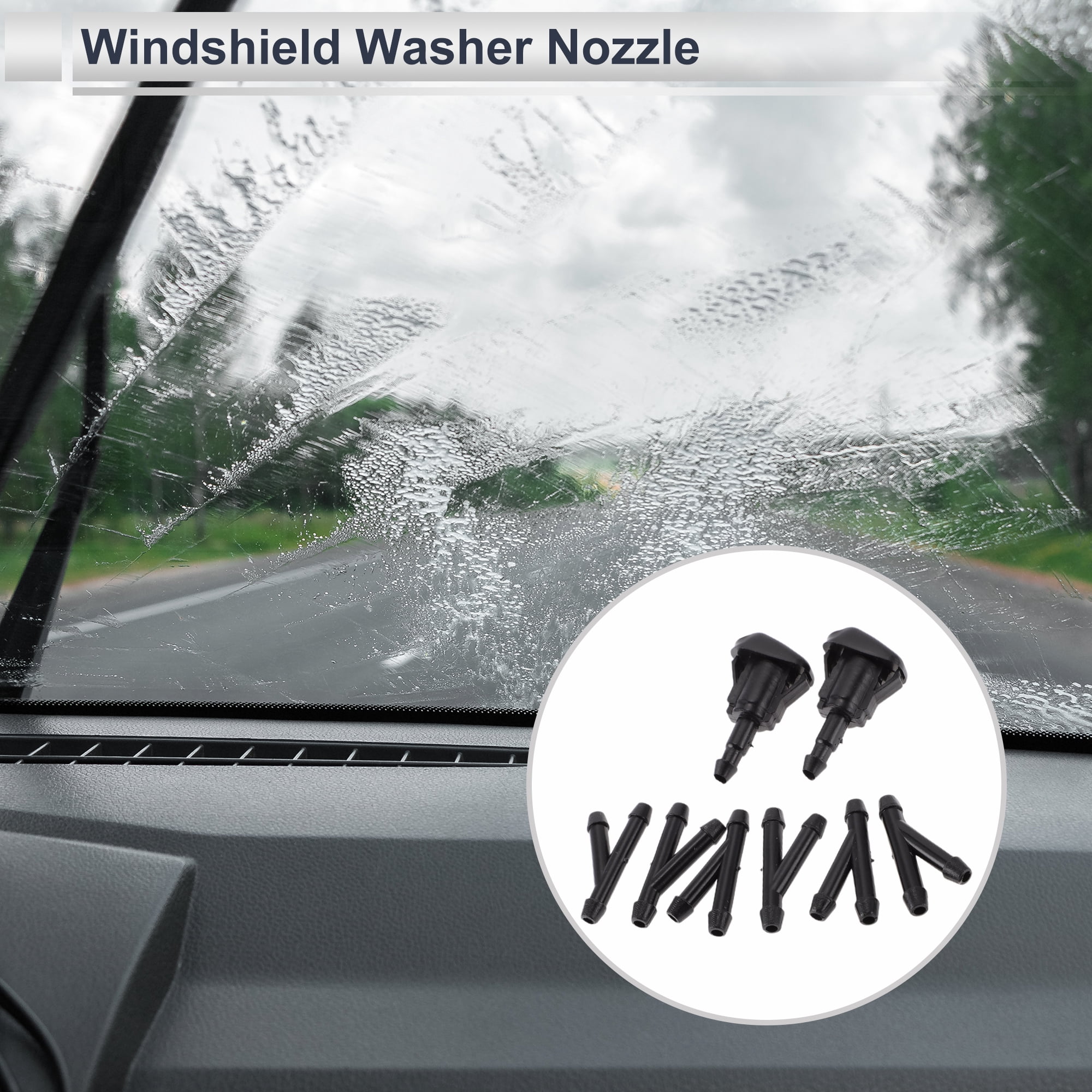 Unique Bargains Windshield Washer Nozzle for Toyota Camry 1997-2001 1 Set