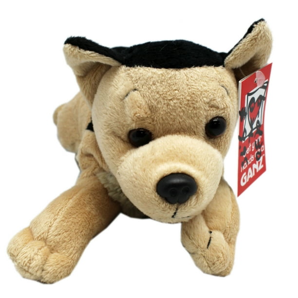 Bean Bag German Shepherd Adorable Dog Plush Toy By Ganz