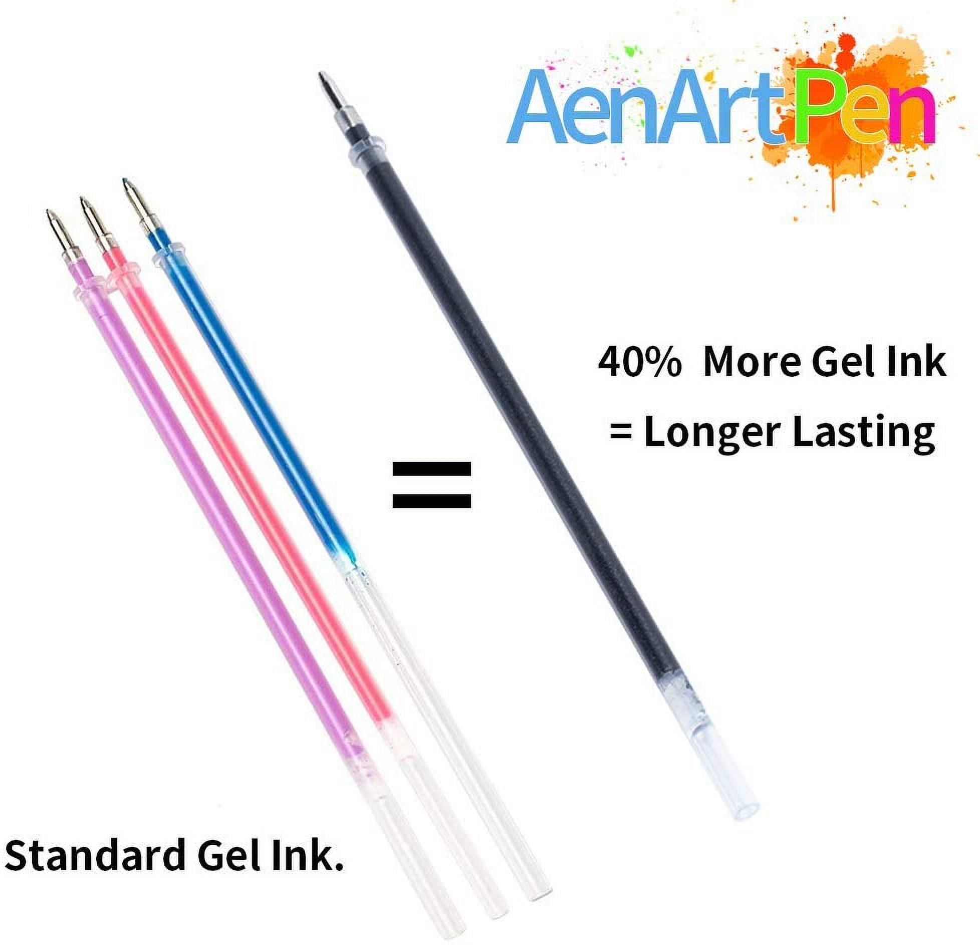  Gel Pens for Adult Coloring Books, 160 Pack Artist Colored Gel  Pen with 40% More Ink, Black Case. Perfect for Kids Drawing Doodle Crafts  Journaling Planner : Arts, Crafts & Sewing