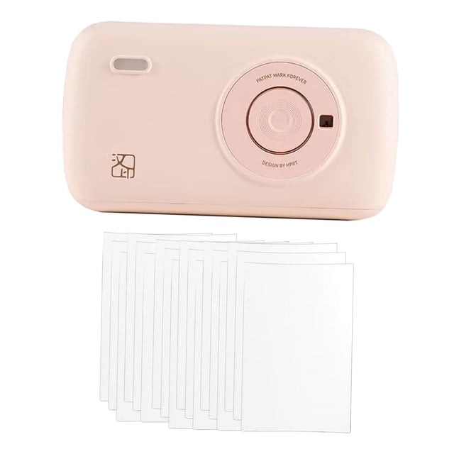 Impresora de impresora de fotografía instantánea, impresora pequeña, mini impresora de color instantáneo, impresora móvil inalámbrica para la nota de 20 hojas