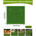 thumbnail image 2 of Musgo Artificial, Pasto Sintetico, Pasto Sintetico Exterior, Versatilidad y Efectos Realistas para Proyectos De Decoración Creativa y Artesanías, 2 of 4