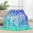 thumbnail image 5 of AISENIN Custom Blanket Gifts for Kids Personalized Baby Kids Adults Blanket Customized Name Blankets and Throws Unique Personalized Birthday Christmas Gifts, 5 of 5