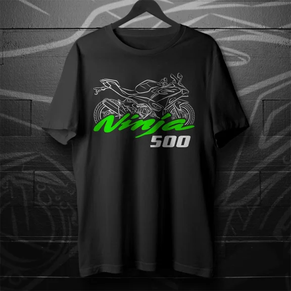 VINTAGE Kawasaki Ninja 500 & R - Motorcycle T-Shirt for Riders