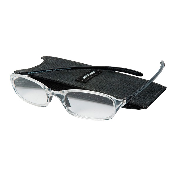 Reading Glasses, +2.5, Clear, Acrylic