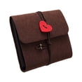 thumbnail image 1 of OULII Photo Album with Writing Space Felt Material Handmade Craft for Travel 1Pcs, 1 of 8