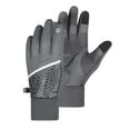 thumbnail image 3 of Men Winter Gloves Mittens Fleece Lining Touchscreen Waterproof Windproof, 3 of 10