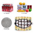 thumbnail image 4 of FORMRS Reusable Lunch Bag for Work School Leakproof Insulated Cooler with Adjustable Shoulder Strap, Pineapple Love, 4 of 6