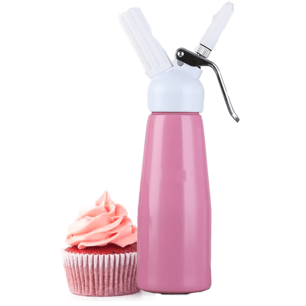 Professional Whipped Cream Dispenser Whipping Siphon Whip Cream Maker, Pink
