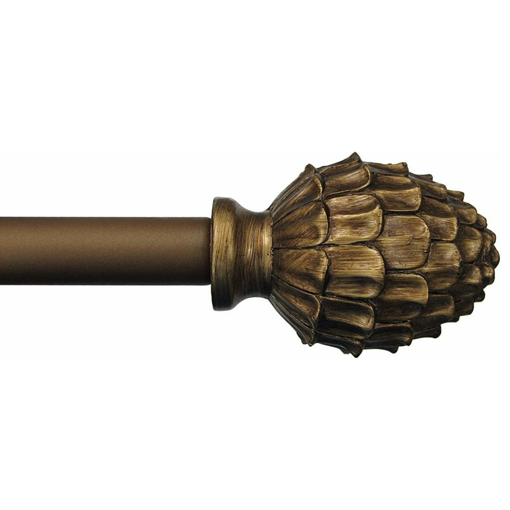 Urbanest Pineapple Curtain Rod, 28"48"