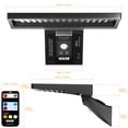 thumbnail image 7 of JESLED Solar Lights, 104 LED Motion Sensor Lights Outdoor, Remote Control, IP65 Waterproof, 6000K Temperatures, 4 Modes Outside Lights Solar Powered for Yard, Garage, Garden (2 Pack), 7 of 7
