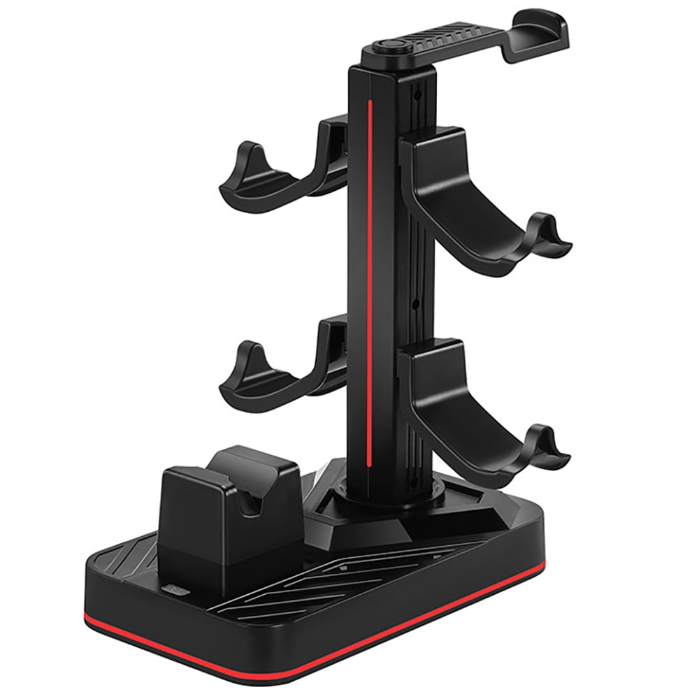 Game Controller Charging Station & Headset Holder - Compatible with Nintendo Switch 2/PS5/Xbox Series - Storage Rack-for Switch 2 PRO